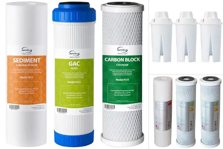 Detailed view of Best 3 Pack Water Filters for Pure, Refreshing Home Water