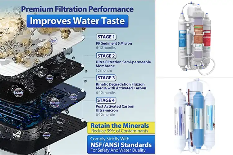 Basic 4 Filtration 4-Stage Filtration: Clean Water & Air for Healthier Living – Kitchen ...
