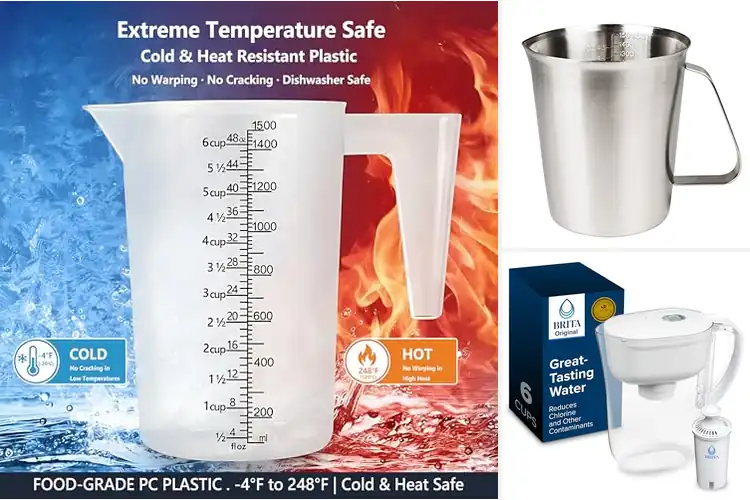 Detailed view of Best 6 Cup Pitchers: Top Picks for Easy Kitchen & Serving