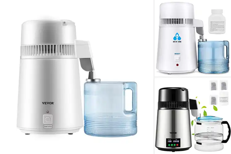 Detailed view of Best 750W Distilled Water Distillers