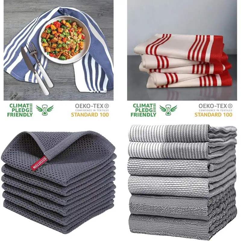 10 Best Absorbent Dish Towels for Effortless Cleanup