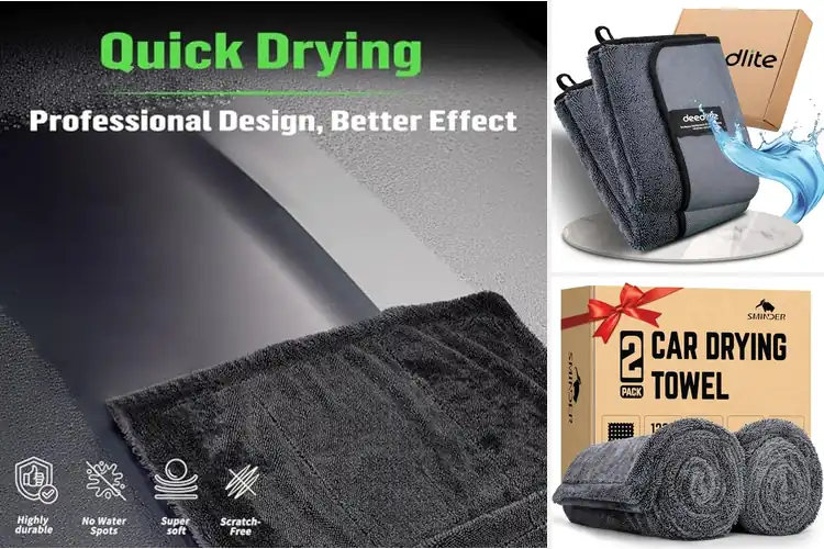 Detailed view of 10 Best Absorbent Drying Towels for Streak-Free Shine