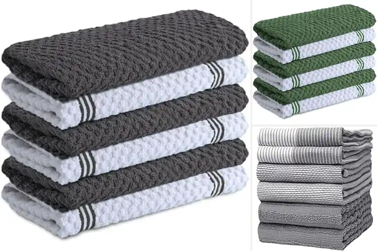 Detailed view of 10 Best Absorbent Kitchen Towels for Effortless Cleaning