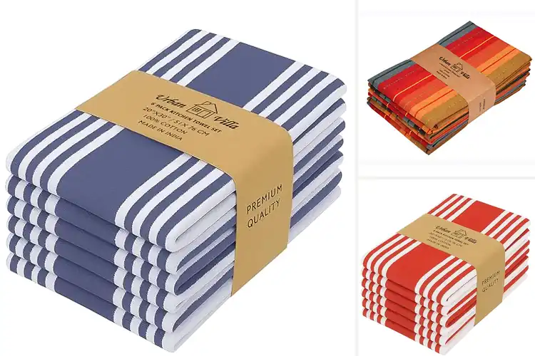 Detailed view of 10 Best Absorbent Tea Towels for Effortless Clean-Up