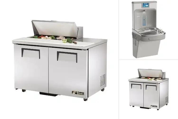 Detailed view of Best ADA Refrigerated Units