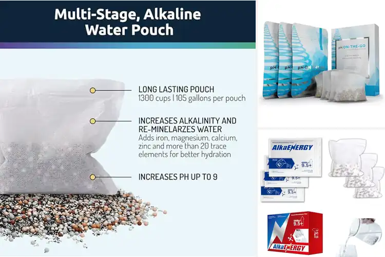 Detailed view of Best Alkaline Water Filter Pouches