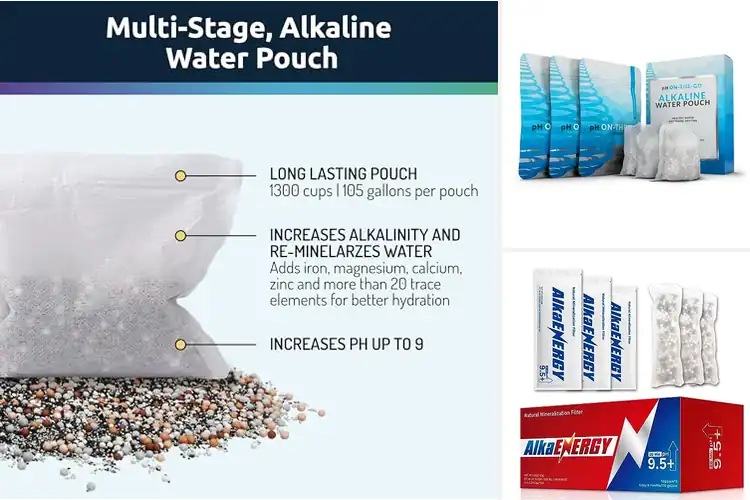 Detailed view of Best Alkaline Water Filtration Pouches