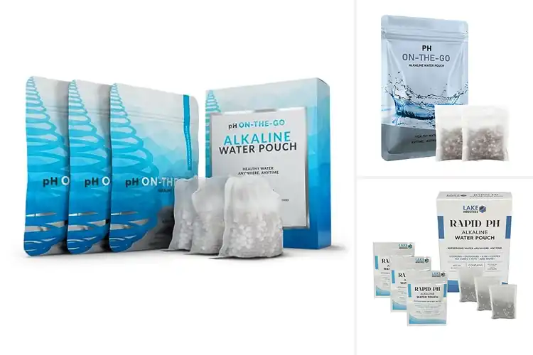 Detailed view of Best Alkaline Water Taste Enhancer Pouches