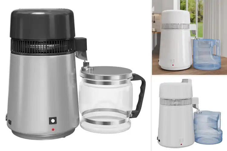 Detailed view of Best Auto Shutoff Distiller: Pure, Safe Water Made Easy