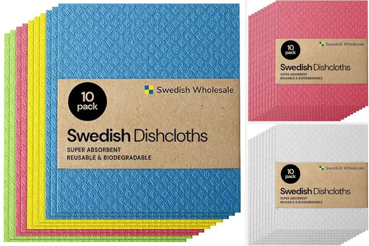 Detailed view of 10 Best Biodegradable Kitchen Cloths for Easy Green Cleaning