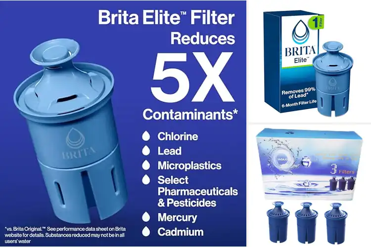Detailed view of 10 Best Brita Elite Filters for Pure, Great‑Tasting Water