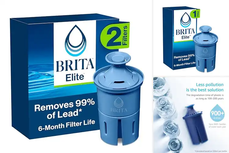 Detailed view of 10 Best Brita Elite Water Filter Replacements: Save Money