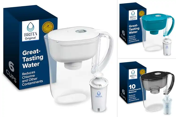 Detailed view of Best Brita Metro Water Pitcher 6 Cup