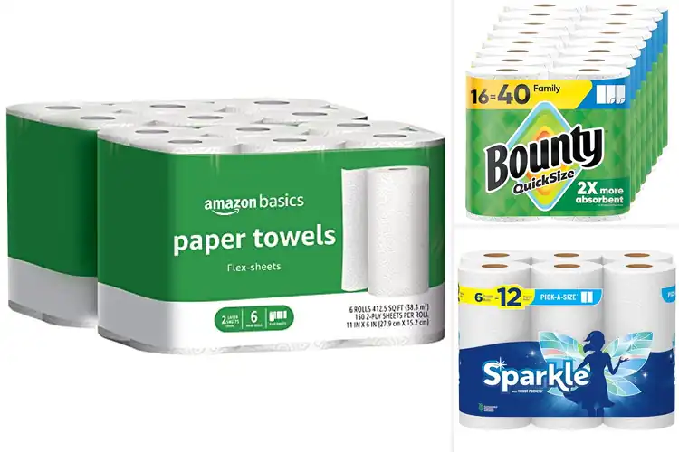 Detailed view of 10 Best Bulk Kitchen Paper Towels: Super Absorbent Picks