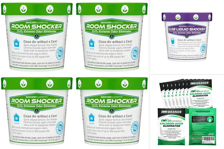 Detailed view of Best Chlorine Odor Elimination