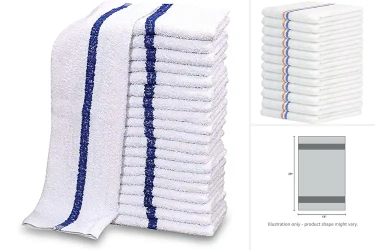Detailed view of 10 Best Cotton Blend Towels For Kitchen: Soft & Absorbent Picks