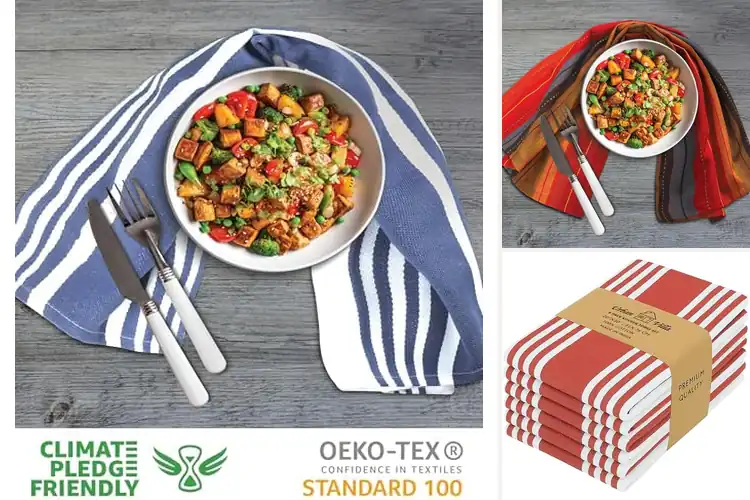 Detailed view of 10 Best Cotton Dishcloths for Kitchen That Truly Work