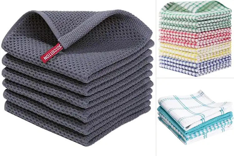 Detailed view of 10 Best Cotton Dishcloths for Quick, Easy Cleanup