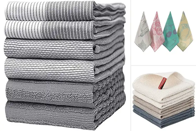 Detailed view of 10 Best Cotton Kitchen Towels For Gifting: Impress With Style