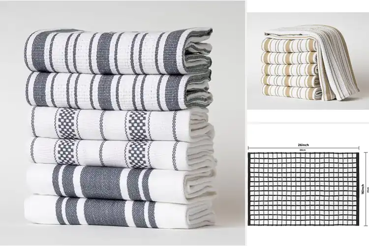 Detailed view of 10 Best Cotton Kitchen Towels for Style and Everyday Use