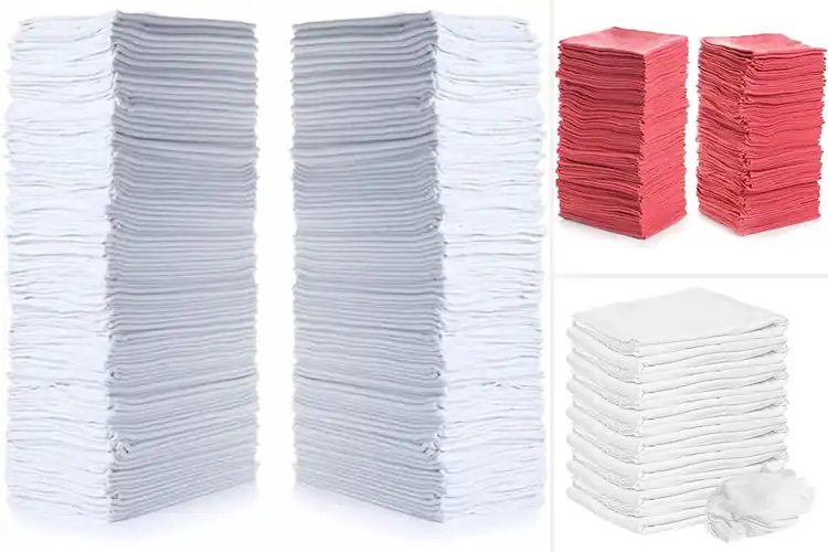 Detailed view of 10 Best Cotton Rags for Easy, Streak-Free Cleaning
