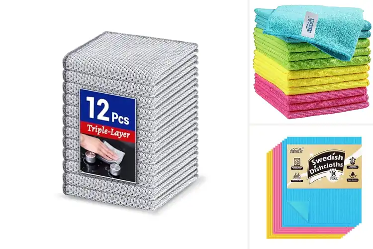 Detailed view of 10 Best Dish Cleaning Cloths: Wipe Messes Away Easily