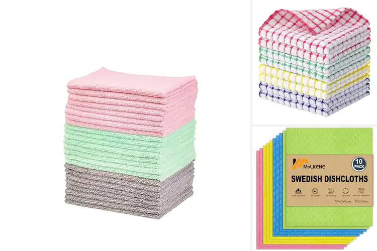 Detailed view of 10 Best Dish Rags That Make Cleanup Quick & Easy