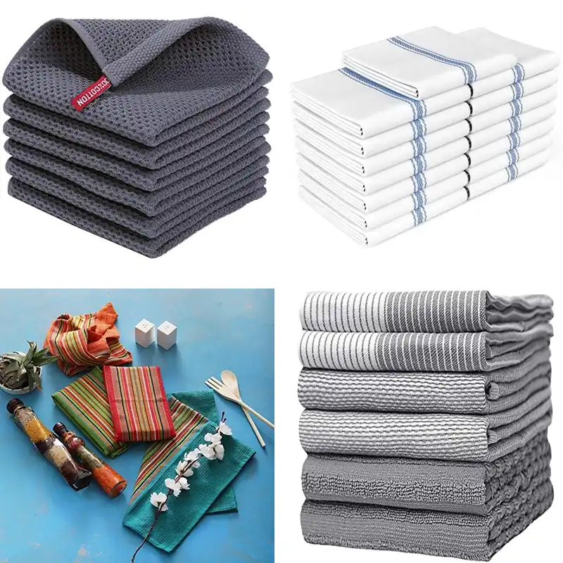 10 Best Dish Towels for Effortless Kitchen Cleanup