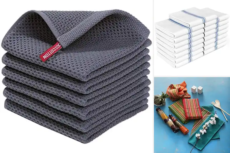 Detailed view of 10 Best Dish Towels for Effortless Kitchen Cleanup