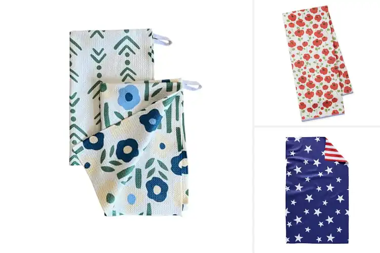 Detailed view of 10 Best Double-Sided Dish Towels for Effortless Cleanup