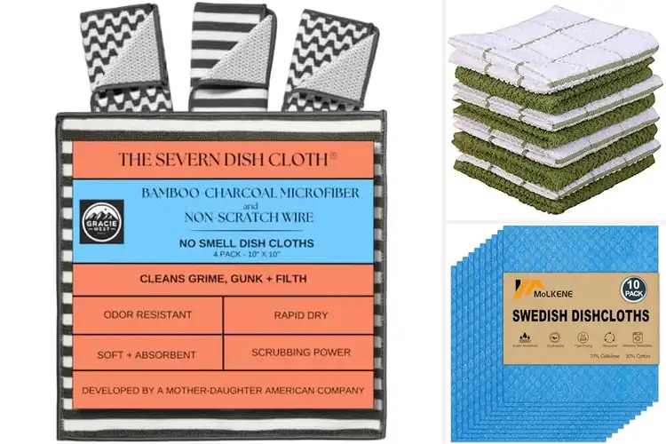 Detailed view of 10 Best Durable Dish Cloths: Top Picks for Easy Kitchen Cleanup
