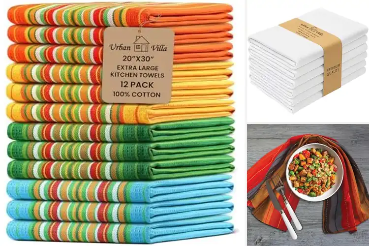Detailed view of 10 Best Durable Dish Towels: Absorbent & Long-Lasting Picks