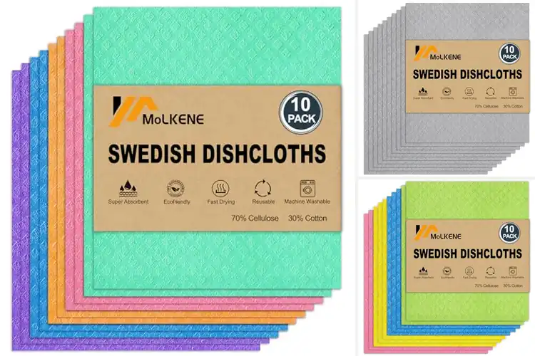 Detailed view of 10 Best Durable Dishcloths for Tough Everyday Cleaning