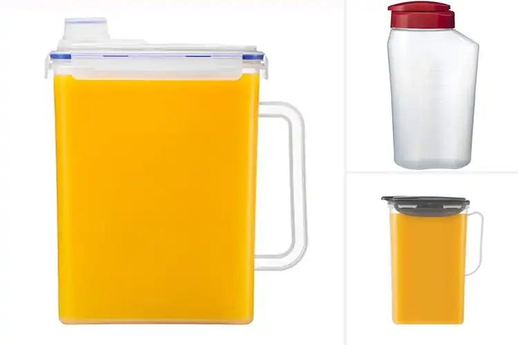 Detailed view of Best Easy Fill Locking Lids Pitchers