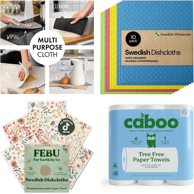 10 Best Eco-Friendly Kitchen Towels for Sustainable Cleaning