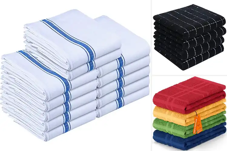 Detailed view of 10 Best Everyday Kitchen Towels for Effortless Cleanup