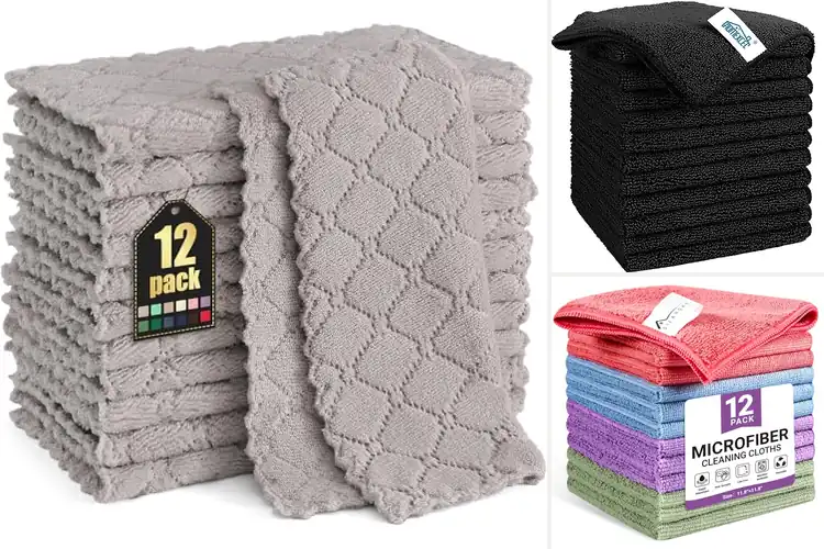 Detailed view of 10 Best Fast Drying Cleaning Cloths for Quick Messes