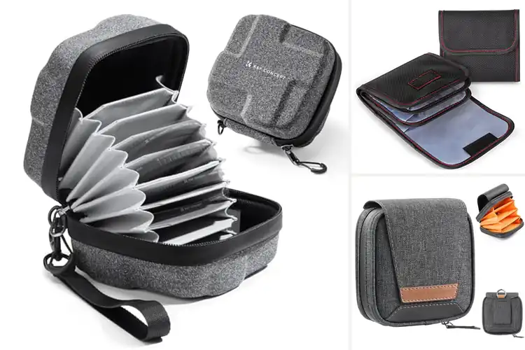 Detailed view of Best Filter Capacity Pouch: Store 10+ Filters Safely