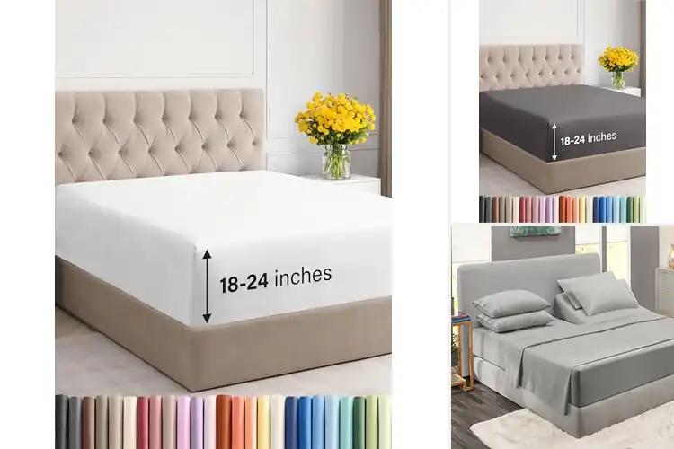 Detailed view of 10 Best Flex-Sheets for Ultimate Sleep Comfort