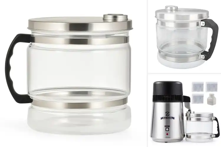 Detailed view of Best Glass Pot Water Distillers
