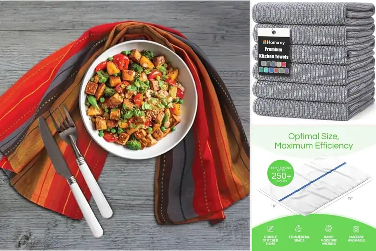 Detailed view of 10 Best Heavy-Duty Kitchen Towels to Tackle Any Messes