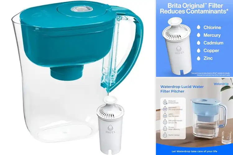 Detailed view of 10 Best Indicator Water Pitchers for Pure, Tasty Water