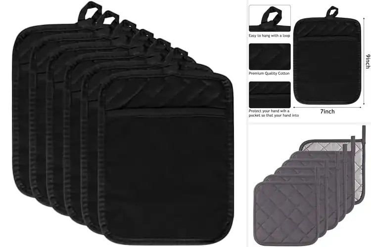 Detailed view of 10 Best Insulated Pot Holders for Safe, Easy Cooking