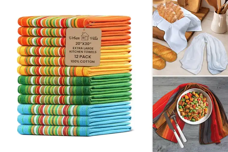 Detailed view of 10 Best Kitchen Dish Towels for Fast, Flawless Drying