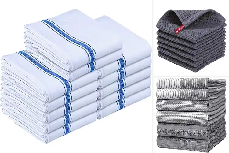 Detailed view of 10 Best Kitchen Dishtowels for Spotless, Quick Cleanup