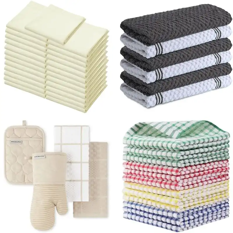 10 Best Kitchen Linens That Instantly Elevate Cleanliness