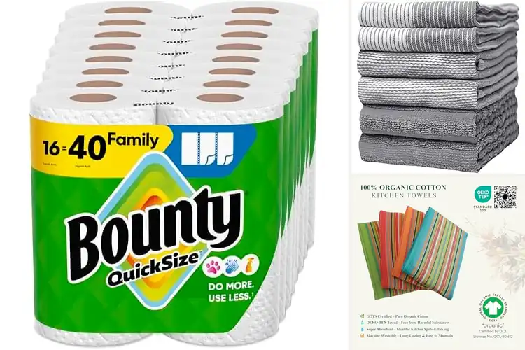 Detailed view of 10 Best Kitchen Towels to Transform Your Cooking & Cleaning
