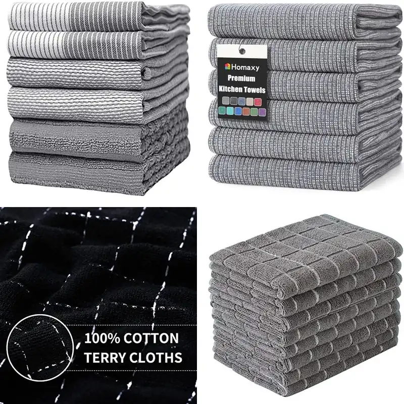 10 Best Large Size Kitchen Towels for Quick Cleaning