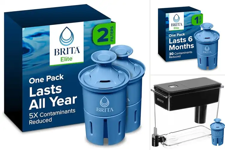 Detailed view of Best Lead Removal Brita Elite Filter