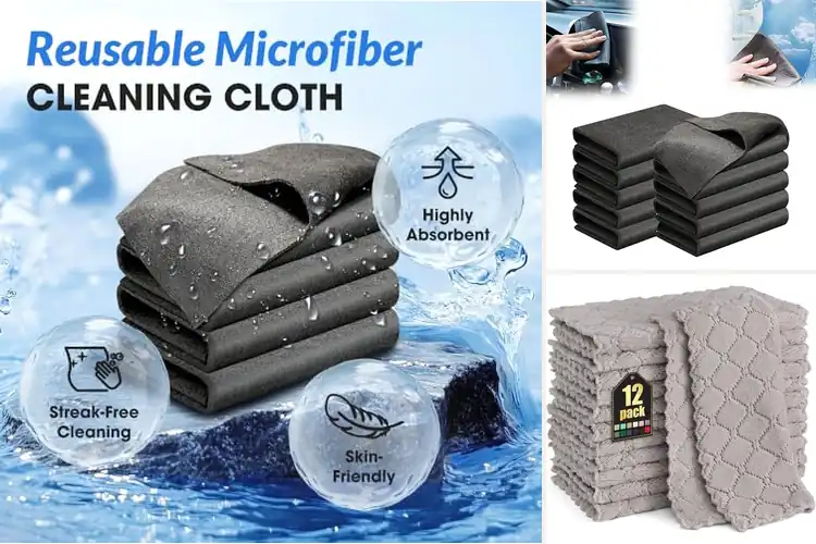 Detailed view of 10 Best Lint Free Dishcloths for Effortless Cleaning